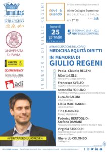 in memoria di giulio regeni