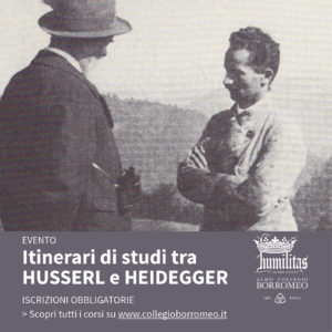 Itinerari di studi tra Husserl e Heidegger