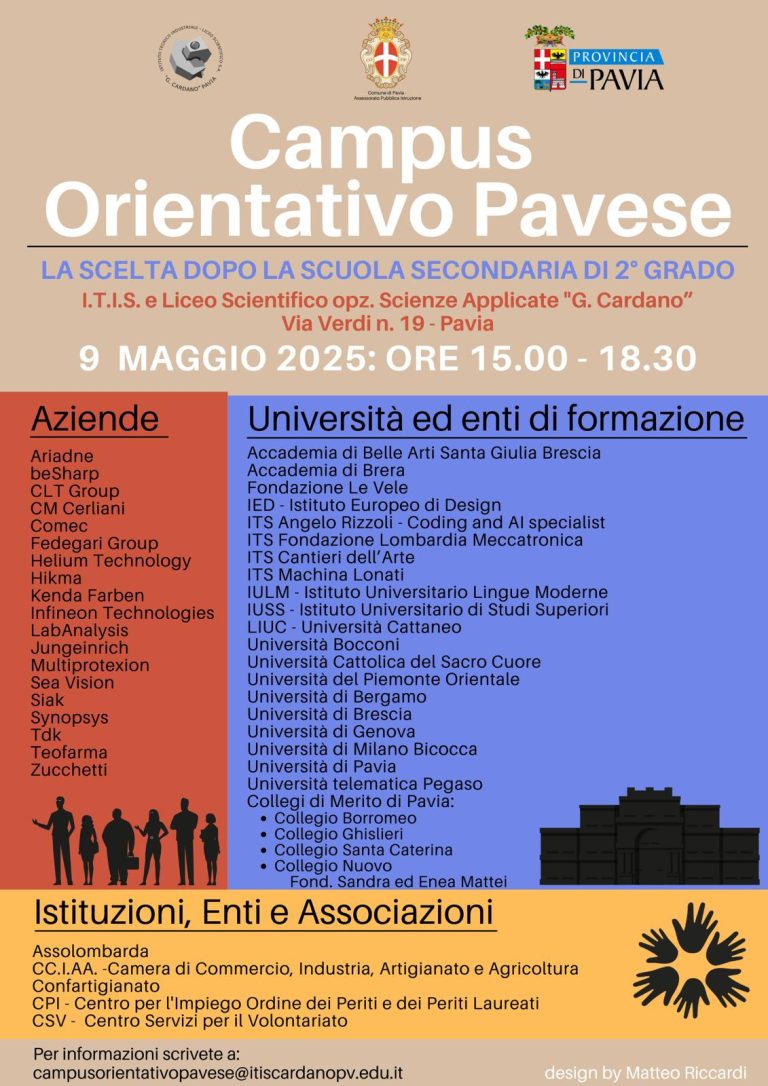 Campus orientativo pavese