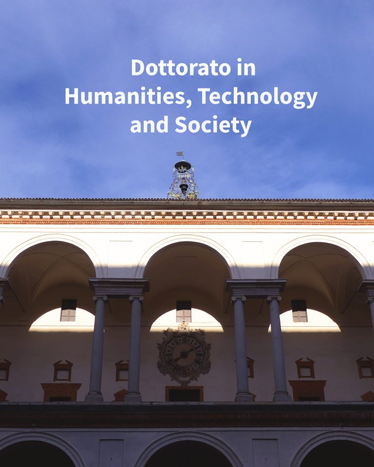 Dottorato in Humanities, Technology and Society